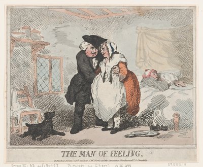 Az érzelmek embere, 1785. november 25., 1785. november 25. alkotó: Thomas Rowlandson