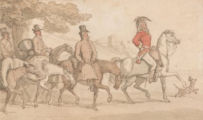 Johnny Newcome katonai kalandjai alkotó: Thomas Rowlandson