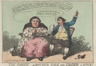 A paródia, avagy Mother Cole és Leader alkotó: Thomas Rowlandson
