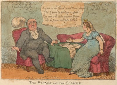 A Parson és a Clarke, 76. szám alkotó: Thomas Rowlandson
