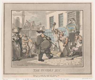 A Pavior öröme, 1792., 1792. alkotó: Thomas Rowlandson