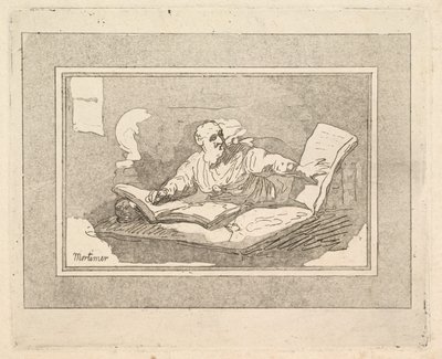 A szakállas filozófus másolókönyv, 1783-87. alkotó: Thomas Rowlandson