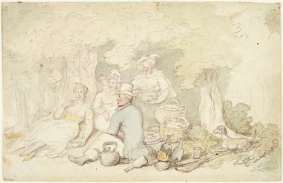 A piknik alkotó: Thomas Rowlandson