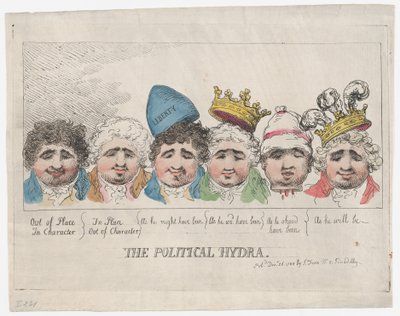 A Politikai Hidra, 1788. december 26., 1788. december 26. alkotó: Thomas Rowlandson