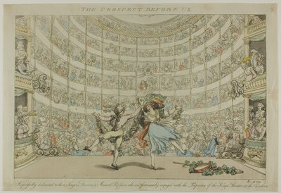 A kilátás előttünk alkotó: Thomas Rowlandson