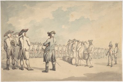 A díszszemle alkotó: Thomas Rowlandson