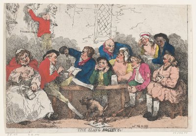 A Szleng Társaság alkotó: Thomas Rowlandson