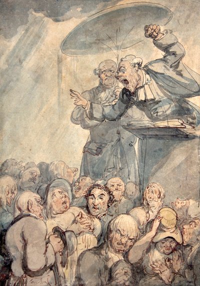A varázsló (akvarell) alkotó: Thomas Rowlandson