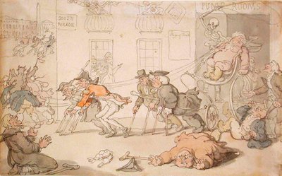 A halál színpada alkotó: Thomas Rowlandson