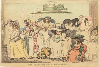 A Kiegészítő Magazin alkotó: Thomas Rowlandson