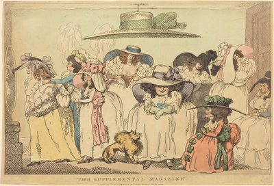 A kiegészítő magazin alkotó: Thomas Rowlandson