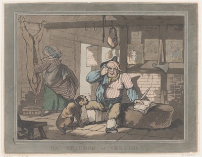 Az érzelmek diadala, 1787. január 15., 1787. január 15. alkotó: Thomas Rowlandson