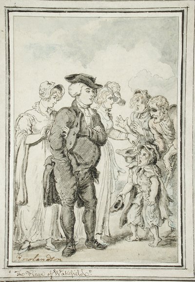 A wakefieldi plébános alkotó: Thomas Rowlandson