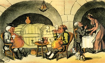"A pincenégyes" alkotó: Thomas Rowlandson