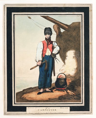 A hajóépítő, a 18. század egyik legfontosabb királyi haditengerészeti adjutáns tisztje, akinek a Shipwright