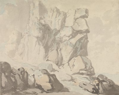 Tintagel-kastély alkotó: Thomas Rowlandson