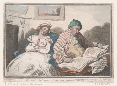 A Tis not Antiques Alone can Please the Eye, or Tastes Differ, 1786. november 20., 1786. november 20. alkotó: Thomas Rowlandson