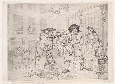 Közlekedés, 1791., 1791. alkotó: Thomas Rowlandson