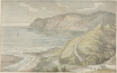 Kilátás a Lynton-i fogadóból alkotó: Thomas Rowlandson