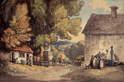 Village Green alkotó: Thomas Rowlandson