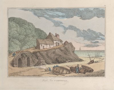West Loo, Cornwall alkotó: Thomas Rowlandson