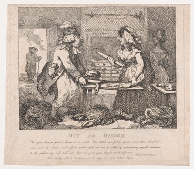 Wit and Wisdom Boswell festői szépségei, Első rész, 1786. május 15., 1786. május 15. alkotó: Thomas Rowlandson