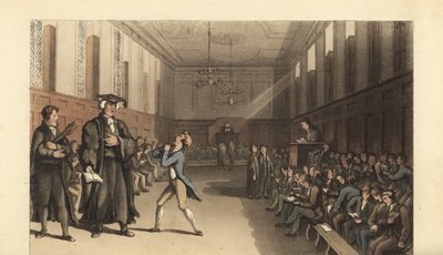 Fiatal diák, aki fiúiskolát végzett alkotó: Thomas Rowlandson