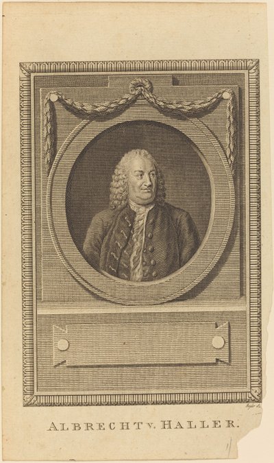 Albrecht V. Haller alkotó: Thomas Ryder