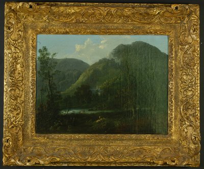 Rydal Hall, 1790 körüli olaj, vászon alkotó: Thomas Sautelle Roberts