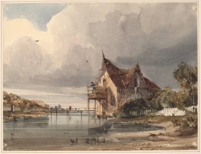 Folyó és kunyhó fehér sápadtsággal alkotó: Thomas Shotter Boys