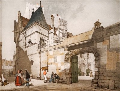 Hotel Cluny, a pálya külső része alkotó: Thomas Shotter Boys