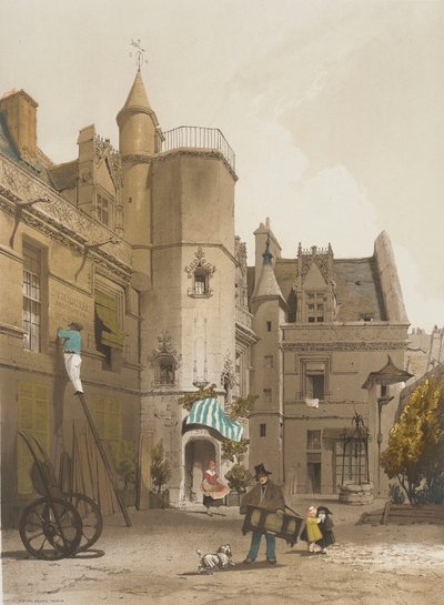 Hôtel de Cluny, Párizs alkotó: Thomas Shotter Boys