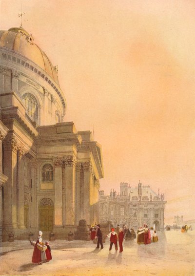 La Chapelle de lInstitut, Párizs, 1839 alkotó: Thomas Shotter Boys