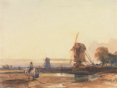 Táj szélmalmok alkotó: Thomas Shotter Boys