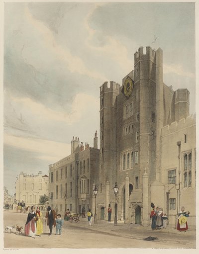 London úgy, ahogy van: az északi fronttól a St. James palotáig, a Cleveland Row-tól alkotó: Thomas Shotter Boys