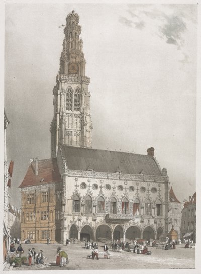 Festői építészet Párizsban, Gentben, Antwerpenben, Rouenben: L