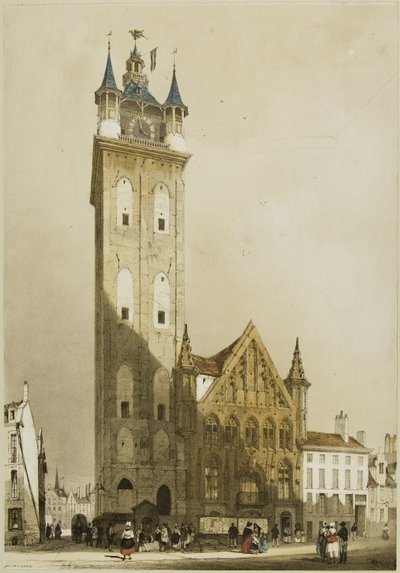 Festői építészet Párizsban, Gentben, Antwerpenben, Touenben stb. alkotó: Thomas Shotter Boys
