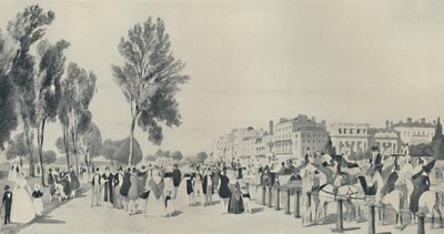 Társadalom Hyde Parkban, 1842, 1920 alkotó: Thomas Shotter Boys