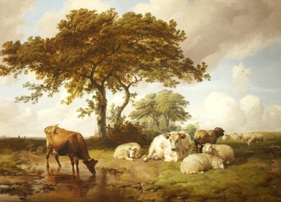 Pihenjen a réteken alkotó: Thomas Sidney Cooper