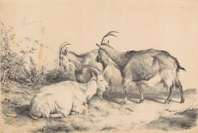 Három kecske alkotó: Thomas Sidney Cooper