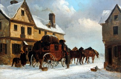 A színpad kirakodása (olaj, vászon) alkotó: Thomas Smythe