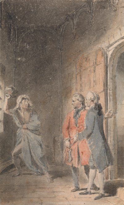 Illusztráció az erényes árvához alkotó: Thomas Stothard
