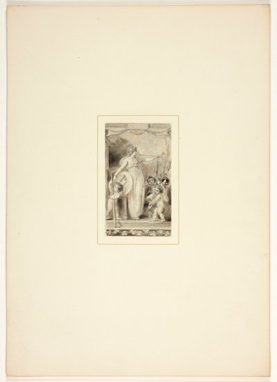 Tanulmány A feladat egyik táblájához alkotó: Thomas Stothard