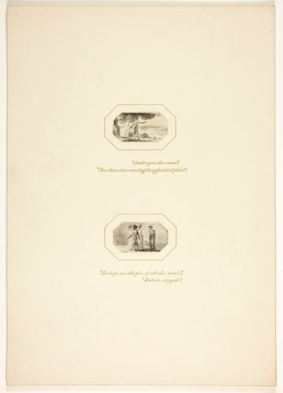 Tanulmány A feladat egyik táblájához alkotó: Thomas Stothard