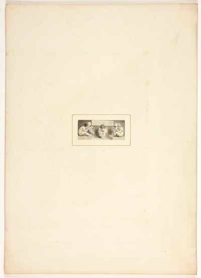 Tanulmány A feladat egyik táblájához alkotó: Thomas Stothard