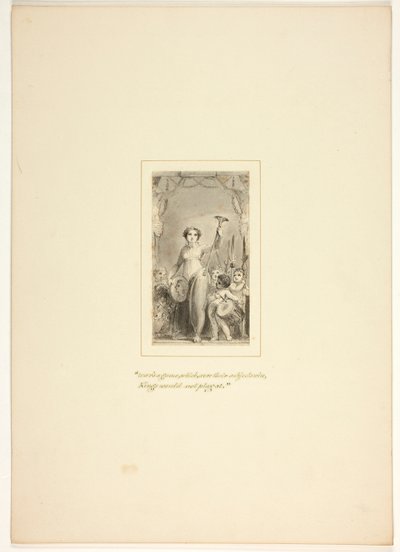 Tanulmány A feladat egyik táblájához alkotó: Thomas Stothard