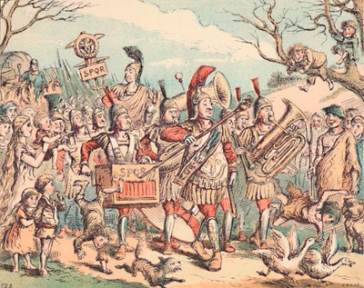 A rómaiak Nagy-Britanniában, 1884 alkotó: Thomas Strong Seccombe