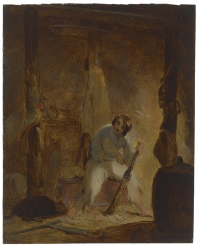 Barlangjában, c. 1856 alkotó: Thomas Sully