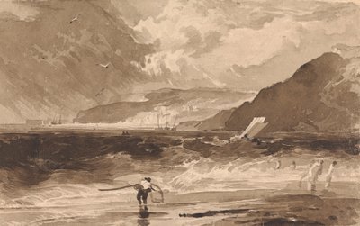 Lyme Regis, Dorsetshire, egy vihar alkotó: Thomas Sully