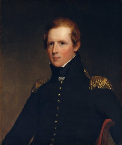 John Biddle őrnagy, 1818. alkotó: Thomas Sully